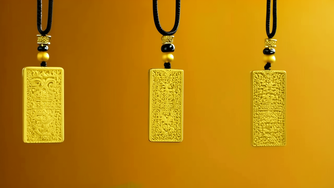 黄金挂件图片大全