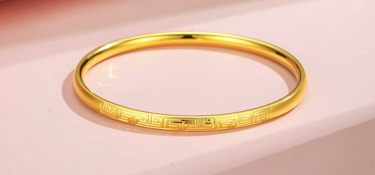 9999黄金手镯图片